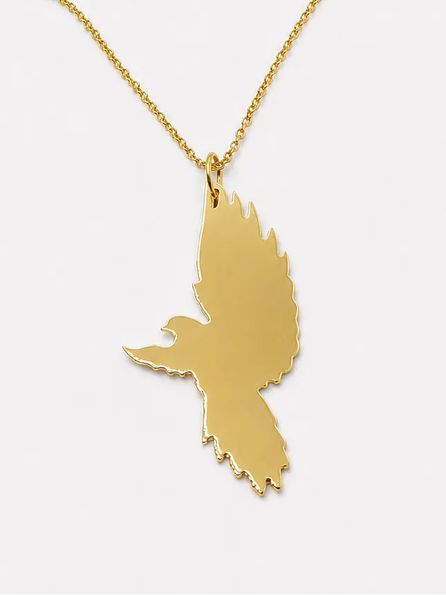 esther-perbandt-bird-kette-lang-gold-vogel-72-cm image 1
