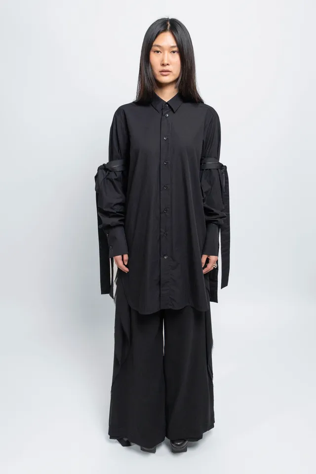 esther-perbandt-float-cotton-hemd-damen-schwarz-baumwolle image 1
