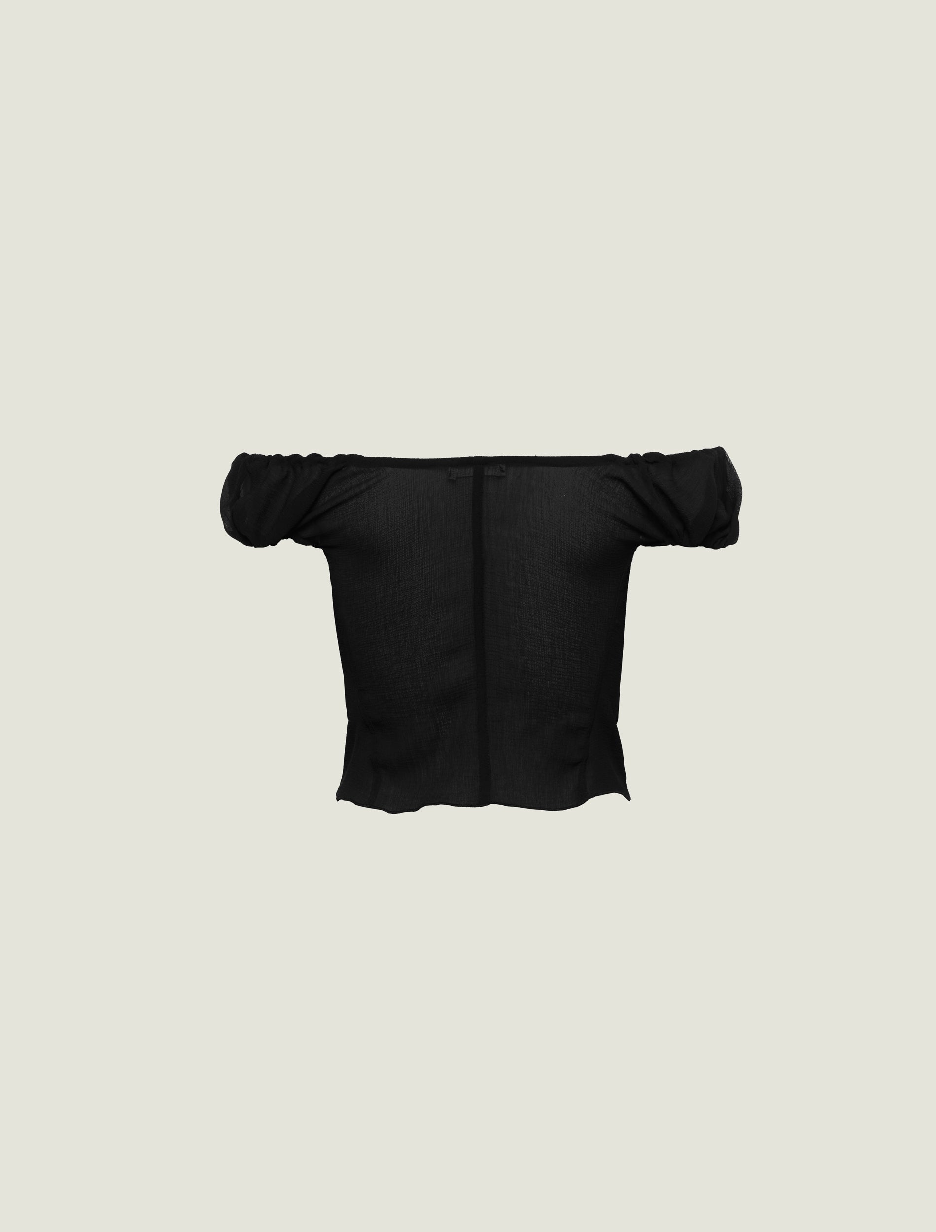 ioannes-puff-sleeve-top-crepon-top-puff-rmel-slim-fit image 5