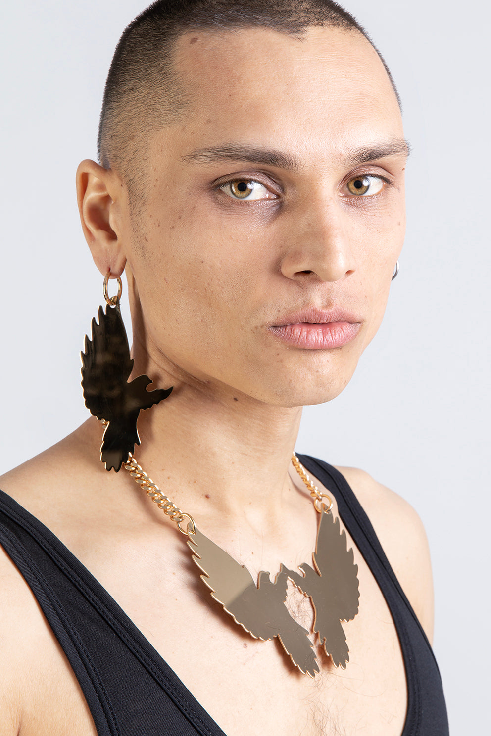 esther-perbandt-bird-kette-doppel-gold-46-cm image 3