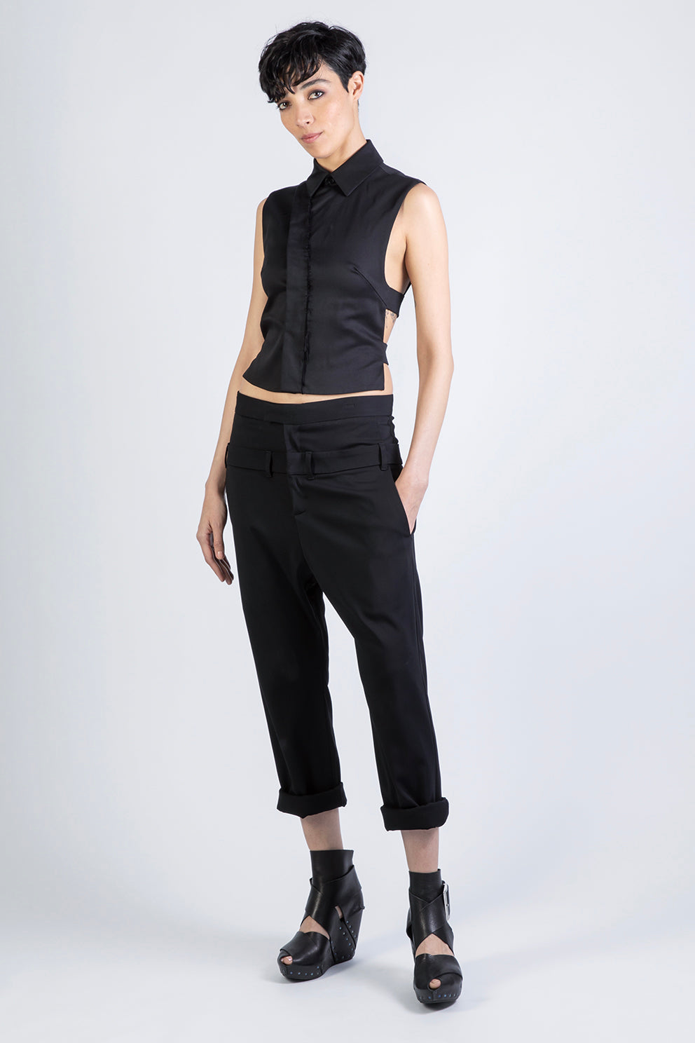 esther-perbandt-beat-shirt-schwarz-damen-baumwolle-38 image 1
