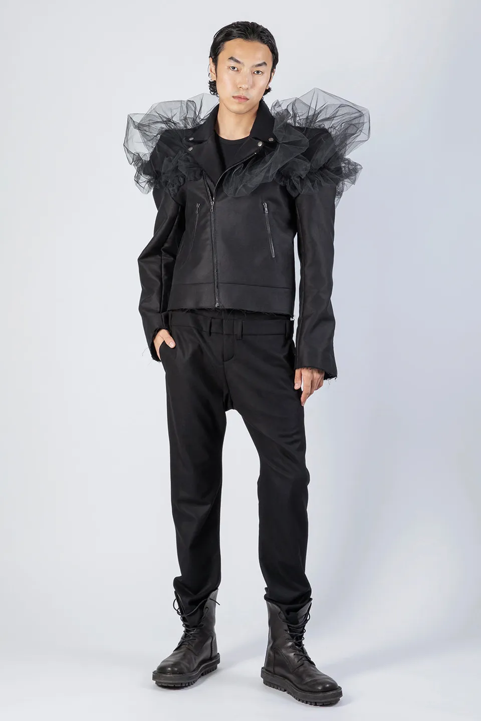 esther-perbandt-rider-planet-e-jacke-herren-schwarz-baumwolle image 1