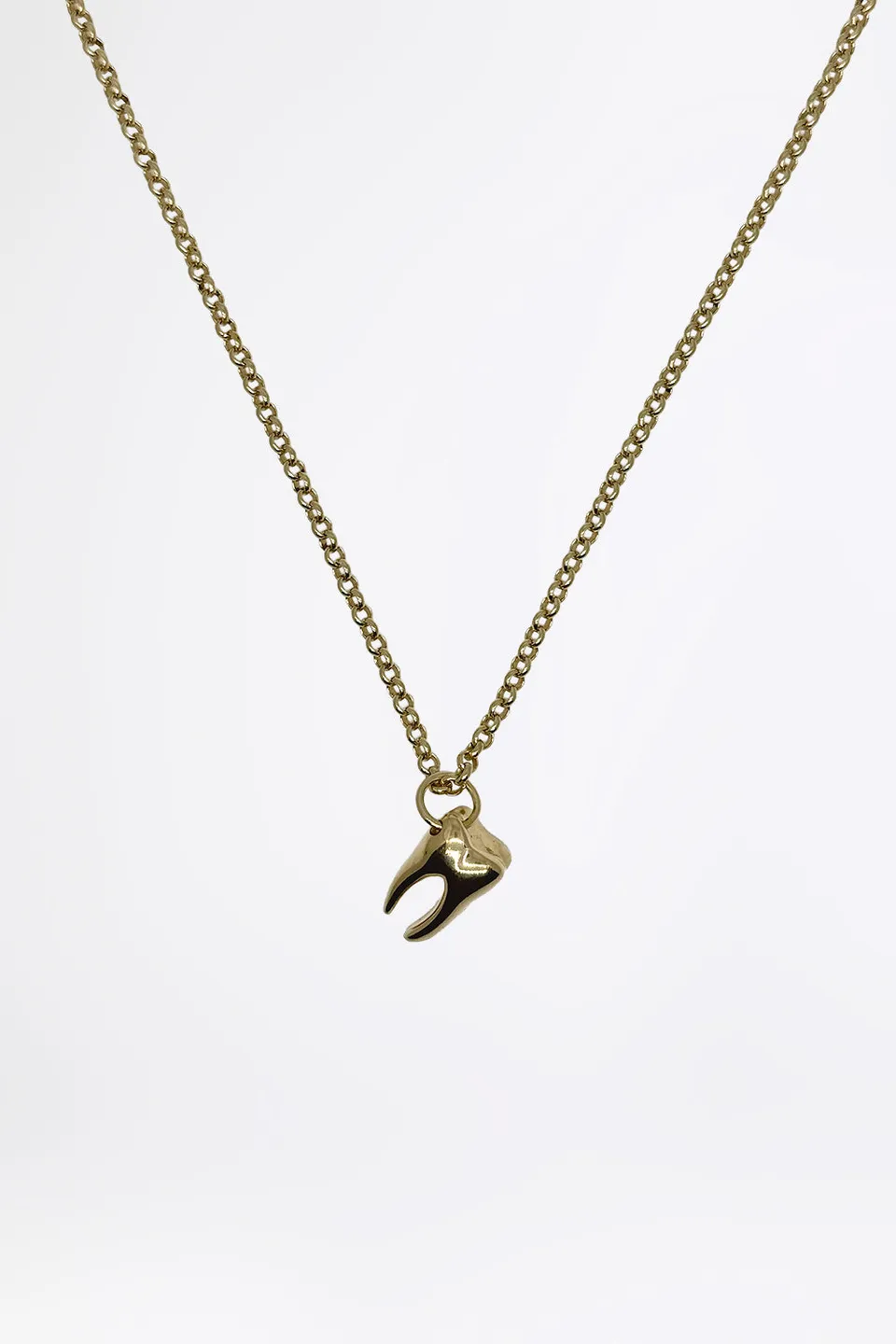 esther-perbandt-tooth-halskette-gold-90cm image 1
