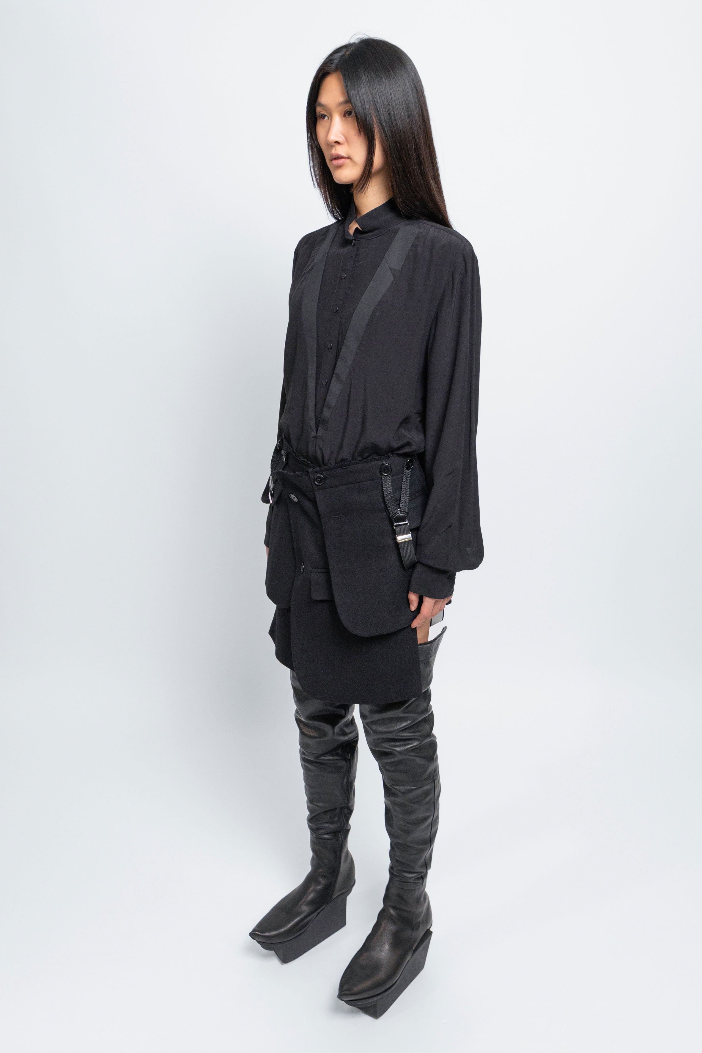 esther-perbandt-dinner-rock-damen-schwarz-asymmetrisch image 6