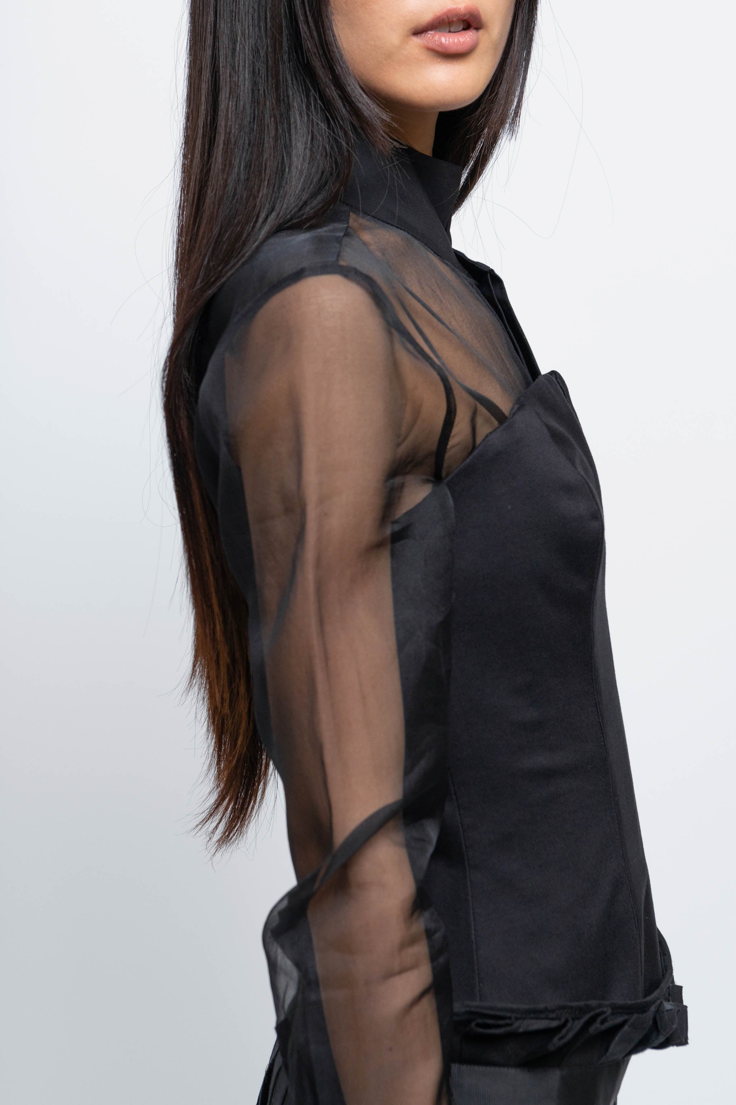 esther-perbandt-smoking-organza-hemd-schwarz-seidenbluse-slim image 6
