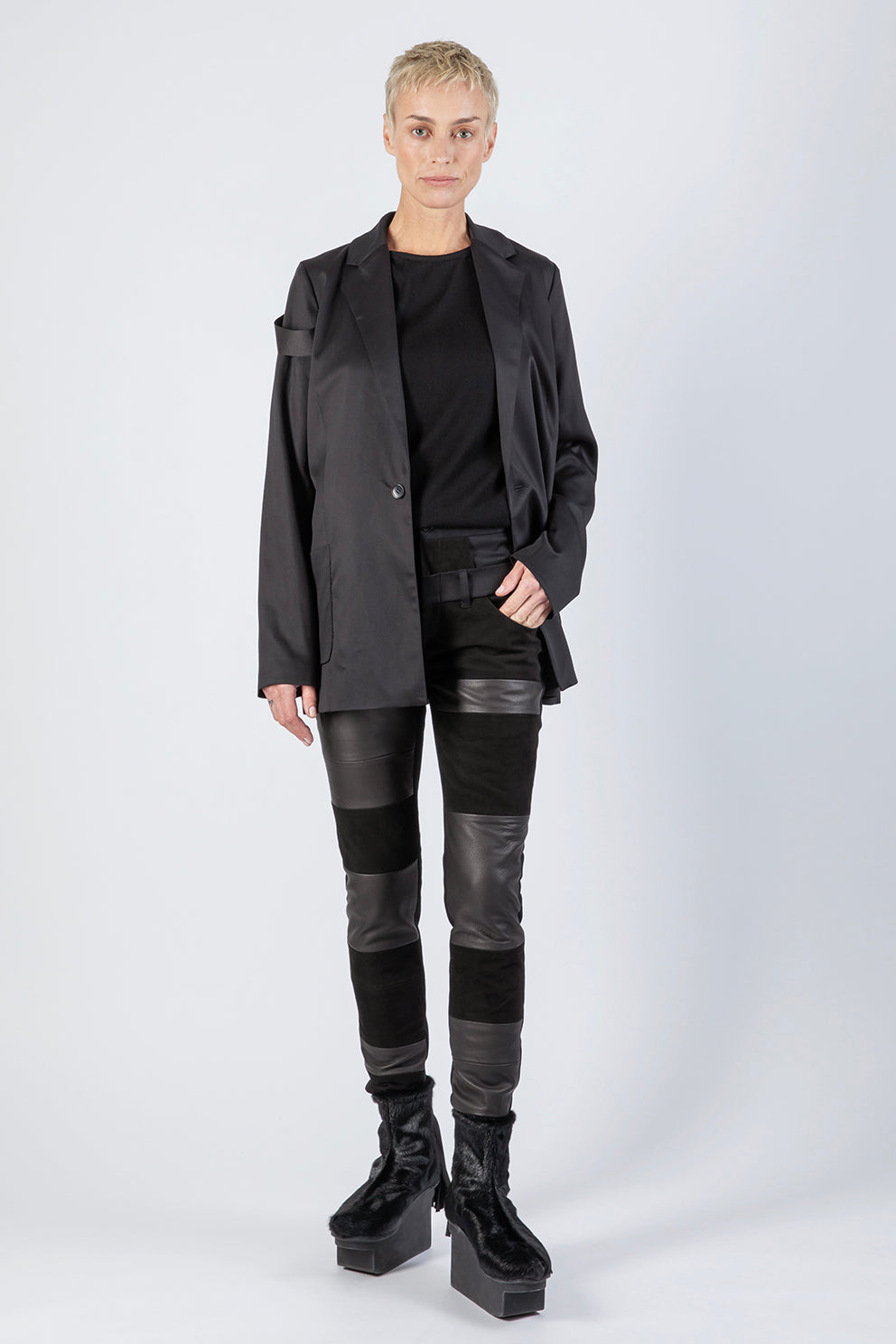 esther-perbandt-skinny-norris-leder-hose-schwarz-38 image 1