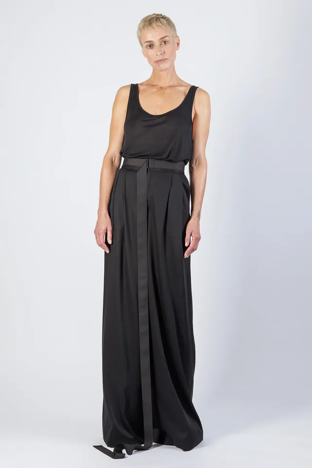 esther-perbandt-georgia-pants-damen-schwarz-viskose image 1