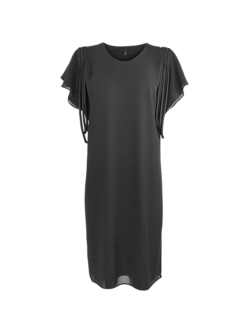 esther-perbandt-galaxy-kleid-damen-schwarz-kurz-viskose-lagen image 3