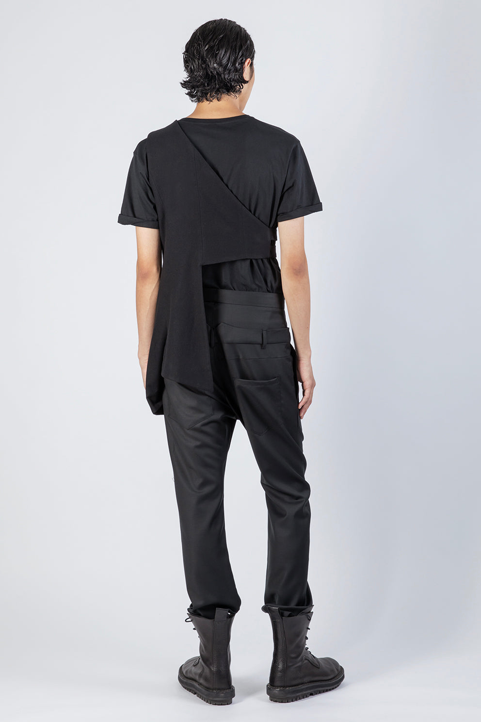 esther-perbandt-half-fin-weste-herren-schwarz-48-wolle-kaschmir image 6