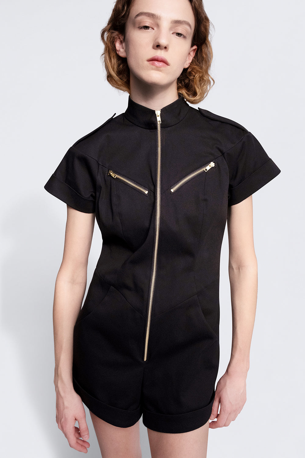 esther-perbandt-marfa-overall-damen-schwarz-kurz-baumwolle image 7
