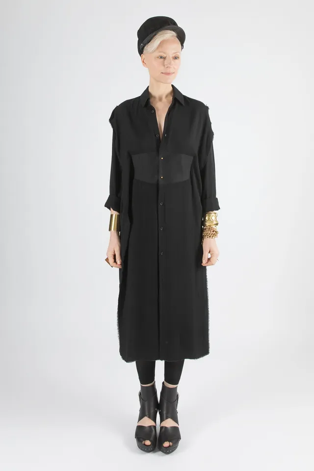 esther-perbandt-cummer-kleid-schwarz-viskose image 1