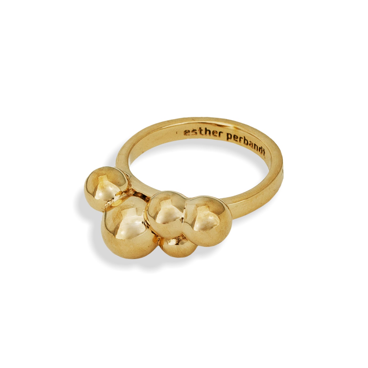 esther-perbandt-fine-bubble-ring-gold-edelstahl-zart image 3