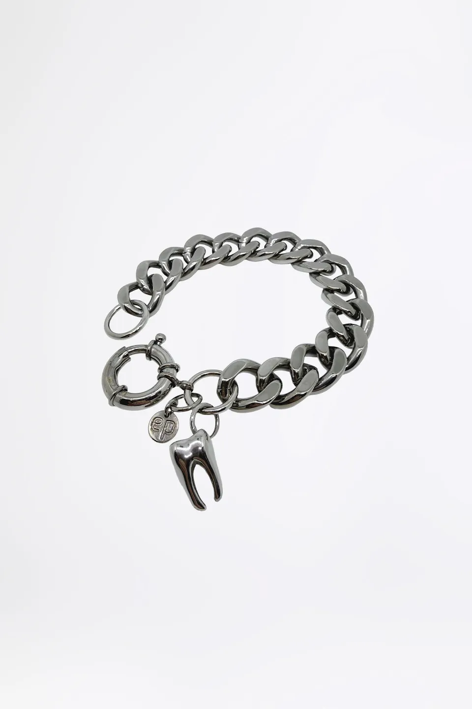 esther-perbandt-tooth-armband-silber-edelstahl-21-cm image 1
