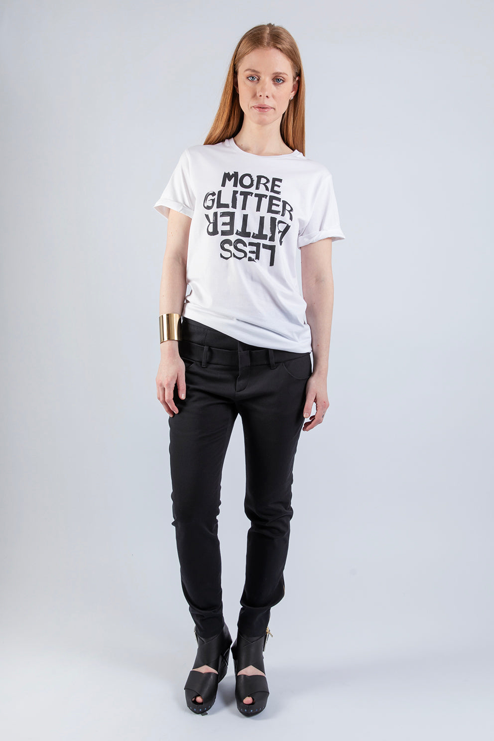 esther-perbandt-more-glitter-less-bitter-t-shirt-damen-wei-bio image 3