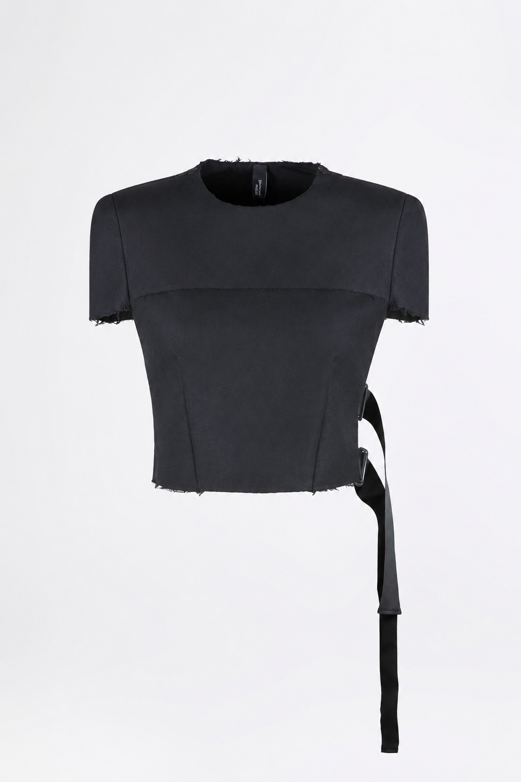 esther-perbandt-protector-cotton-schulterteil-damen-schwarz-baumwolle image 2