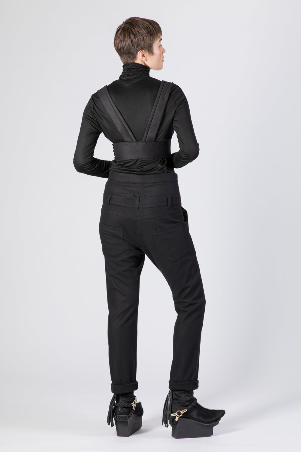 esther-perbandt-bustier-top-damen-schwarz-baumwolle image 3