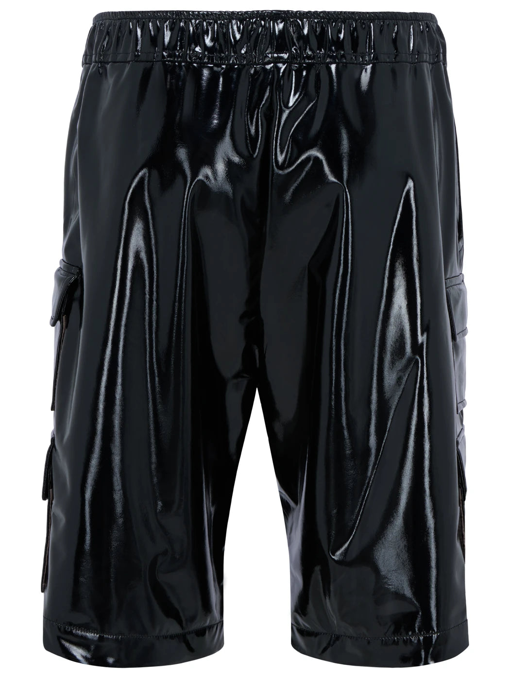 marcel-ostertag-cargoshorts-lack-schwarz image 2