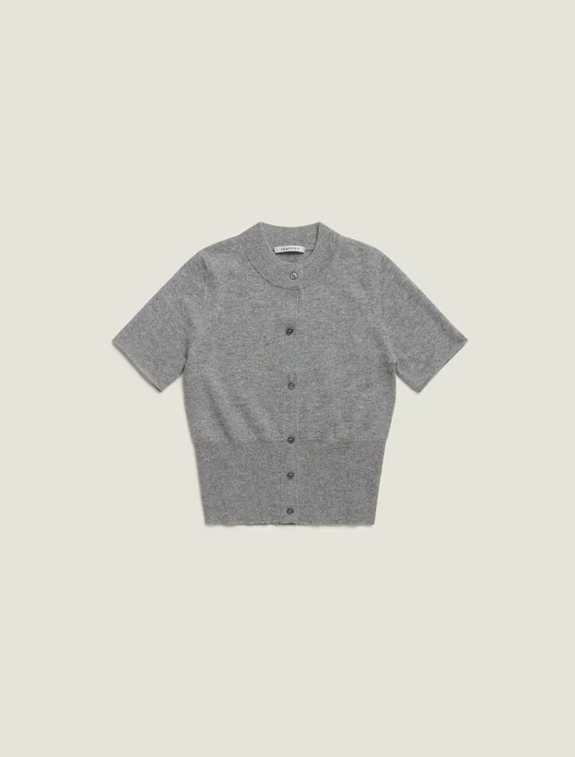 ioannes-baby-sleeve-knit-kaschmir-pullover-kurzarm image 1