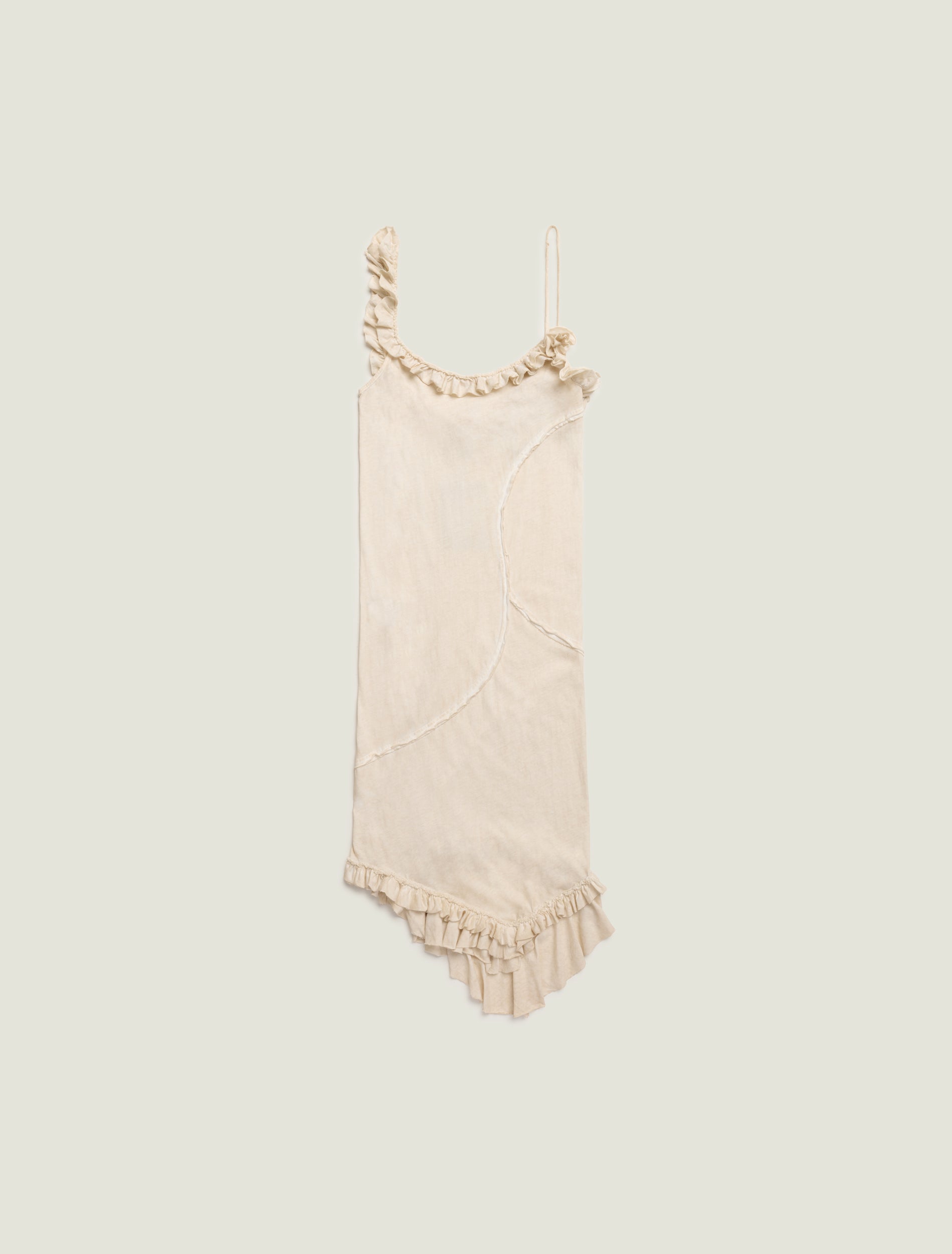 ioannes-ruffle-dress-kleid-midi-pima-baumwolle-r-schen image 1