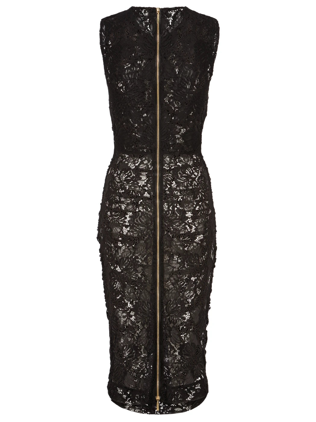marcel-ostertag-kleid-spitze-schwarz-stretch-xs image 3