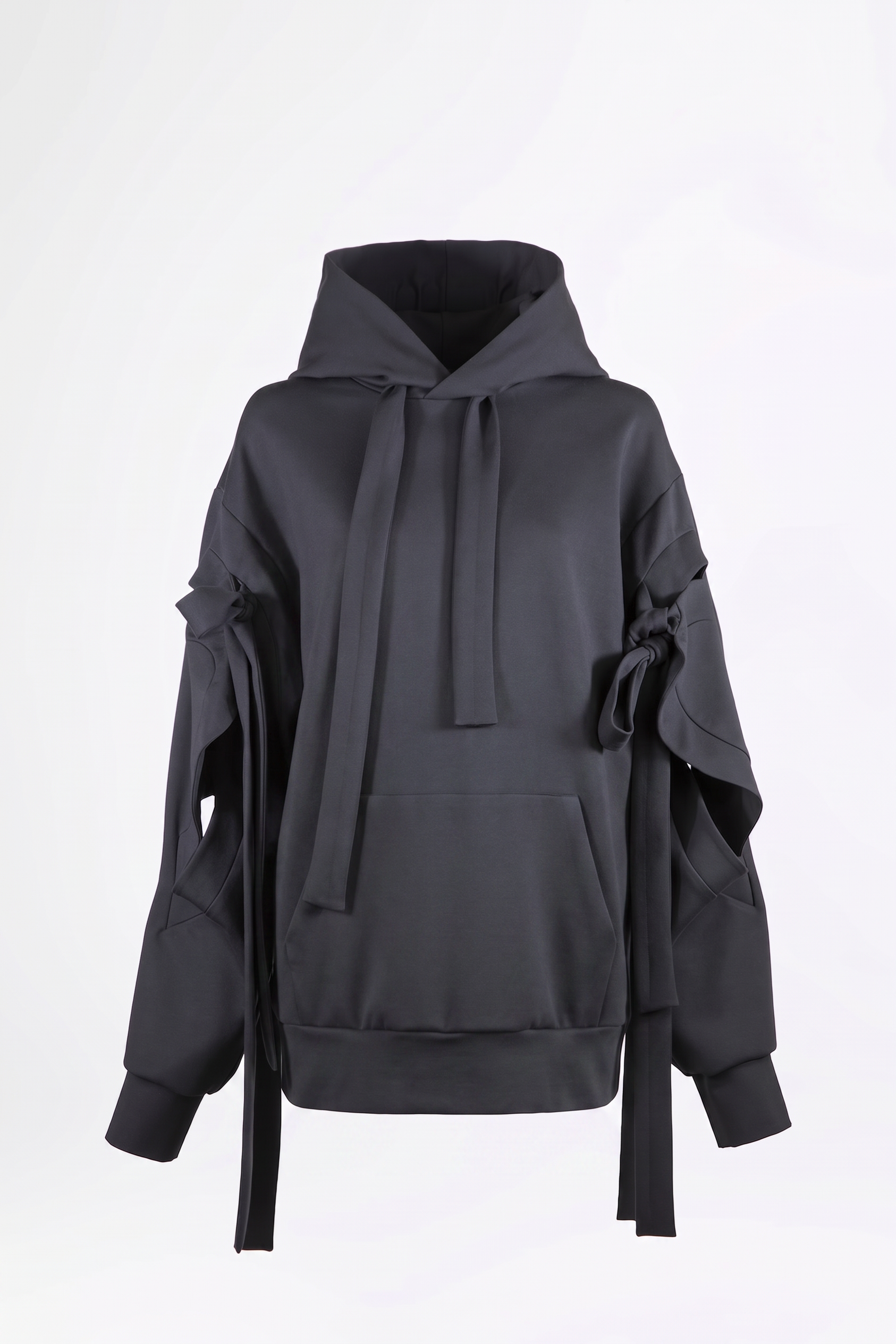 esther-perbandt-blackhearts-hoodie-schwarz-damen-oversize image 2
