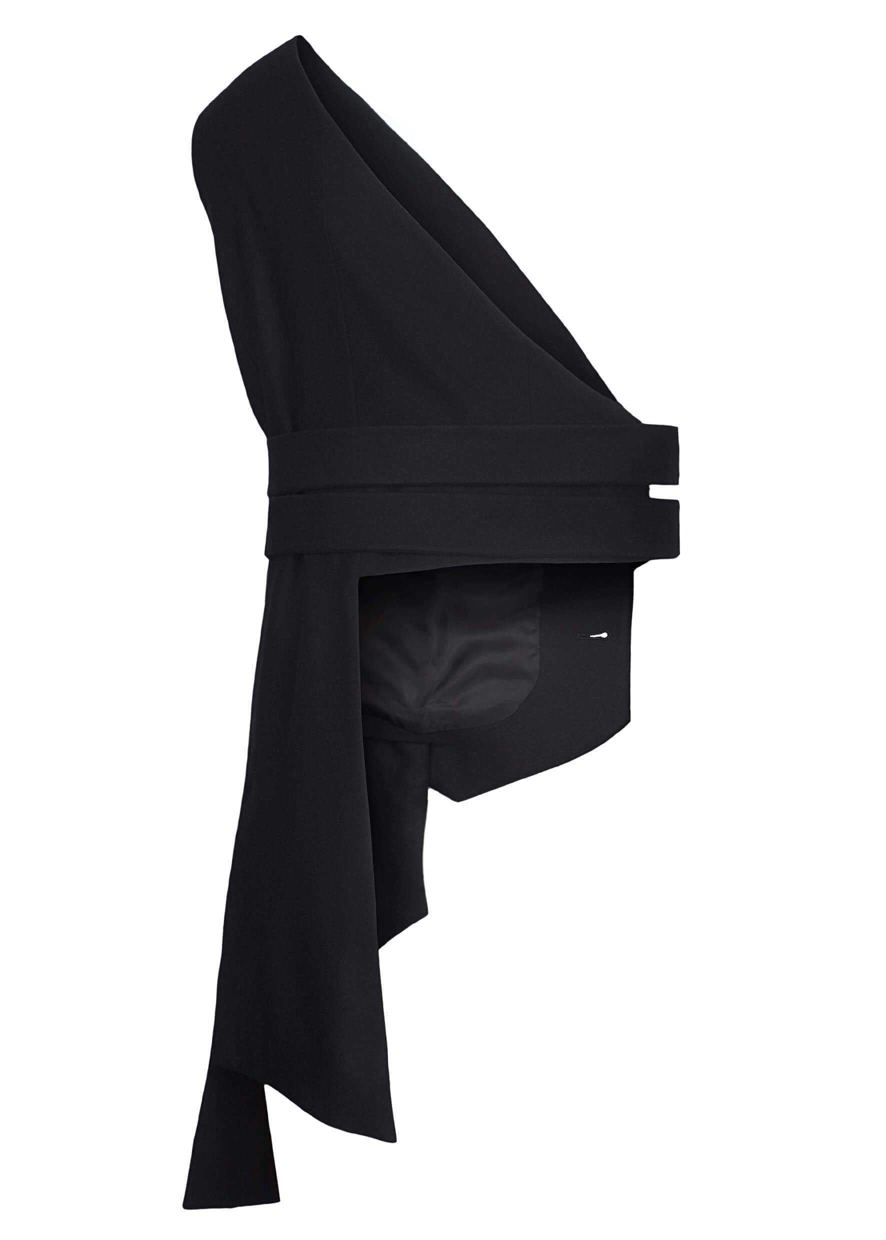 esther-perbandt-half-fin-weste-herren-schwarz-48-wolle-kaschmir image 7