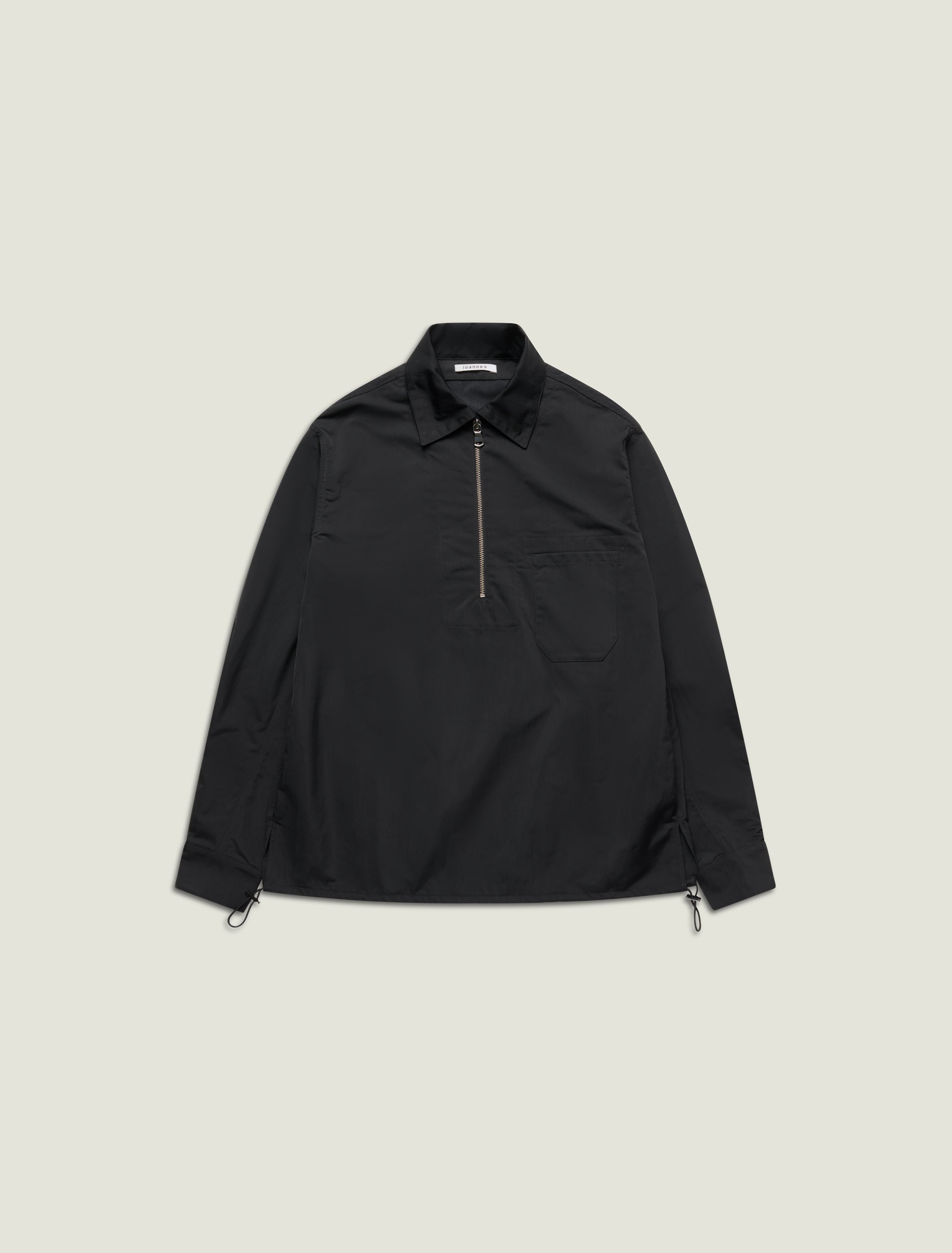 ioannes-polo-nylon-shirt-herren-reissverschluss-taschen image 1