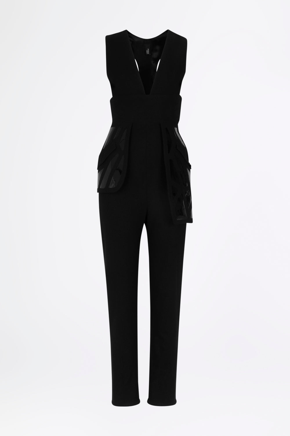 esther-perbandt-mosquito-overall-damen-schwarz-wolle image 2