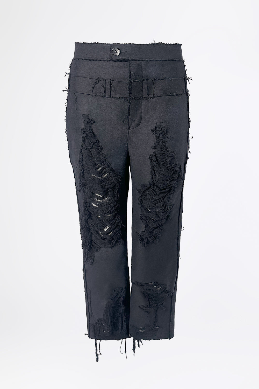 esther-perbandt-jaybo-ripped-jeans-herren-schwarz-baumwolle image 2