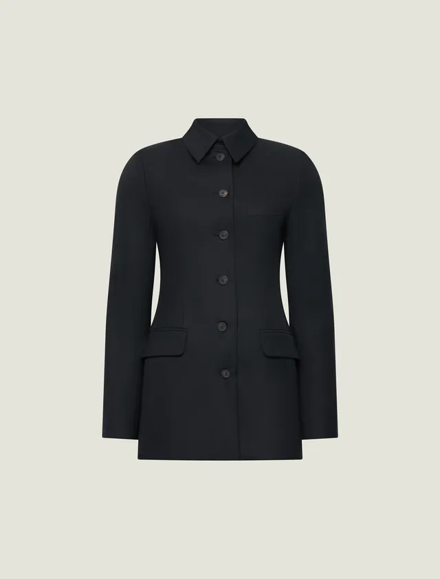 ioannes-tailored-jacket-blazer-poly-wolle-tailliert-deadstock image 1