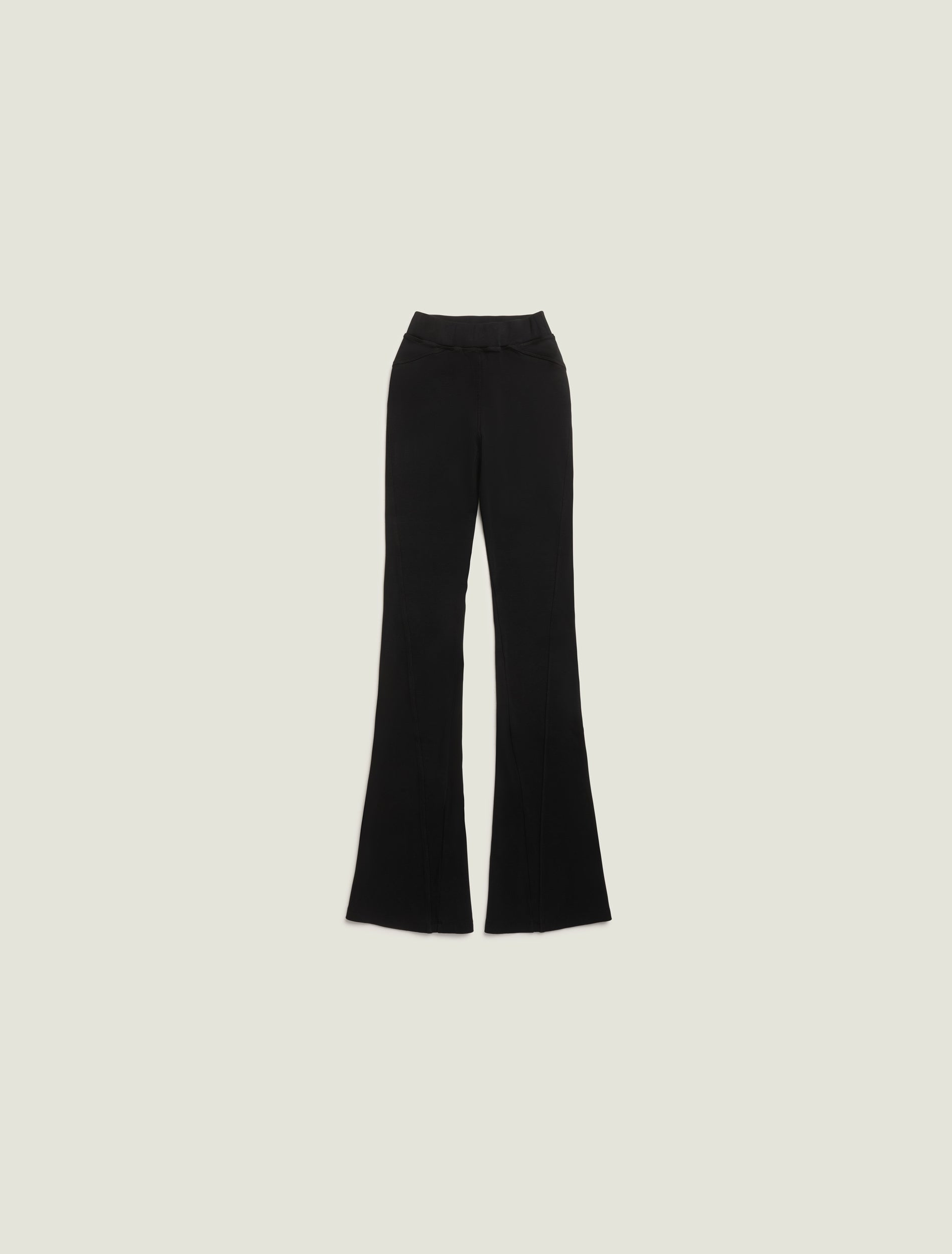 ioannes-elevated-leggings-damenhose-gerippt-ausgestellt image 1
