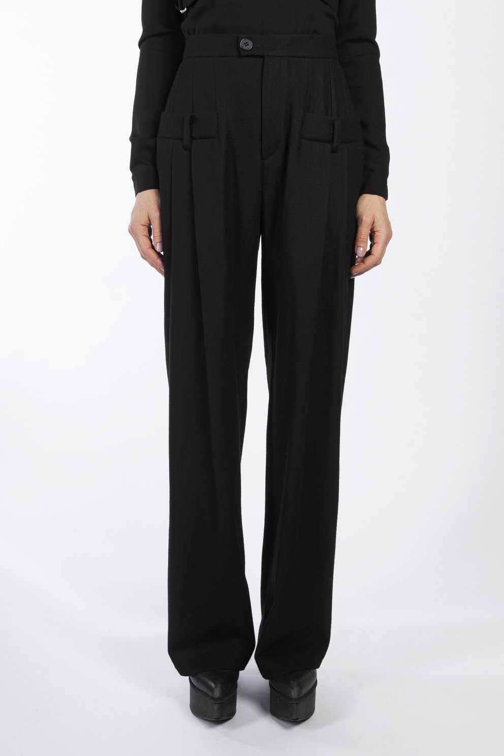 esther-perbandt-freak-volume-hose-schwarz-wolle-weit image 3