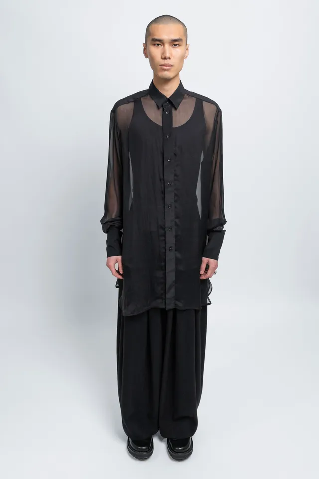 esther-perbandt-float-silk-hemd-herren-schwarz-seide image 1