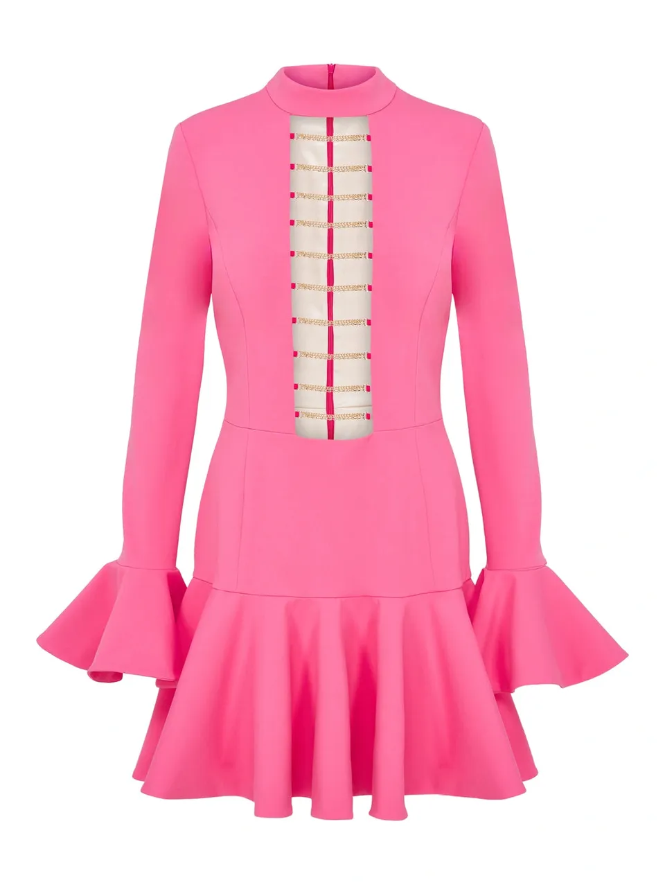 marcel-ostertag-kurzkleid-eden-pink-87-cm-gr-e-m image 1