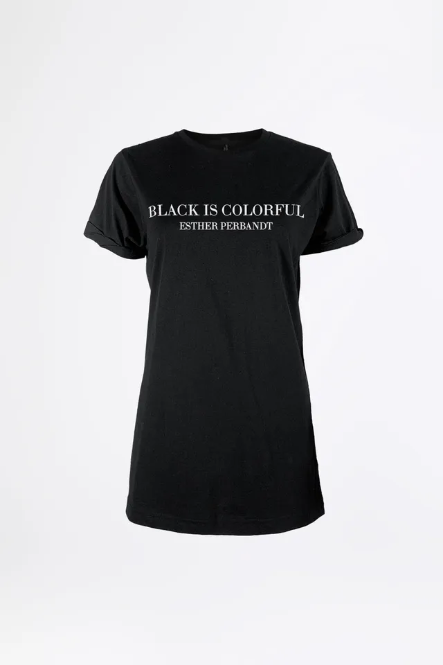 esther-perbandt-black-is-colorful-t-shirt-schwarz-bio image 1