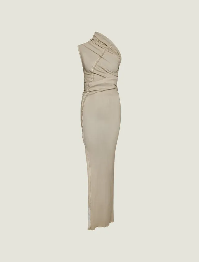 ioannes-square-maxi-dress-jersey-maxikleid-one-shoulder image 1