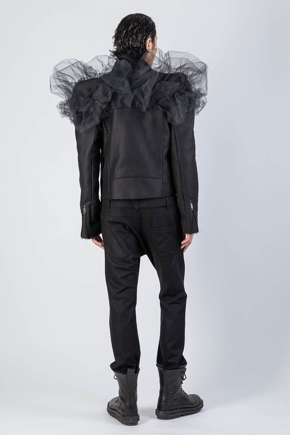 esther-perbandt-rider-planet-e-jacke-herren-schwarz-baumwolle image 5