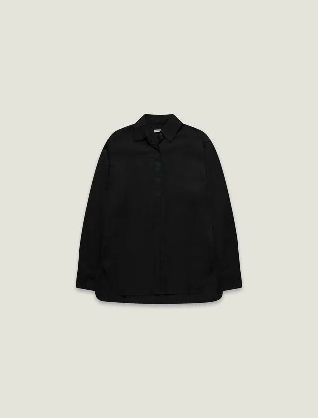 ioannes-classic-shirt-hemd-viskose-baumwolle-loose-fit image 1