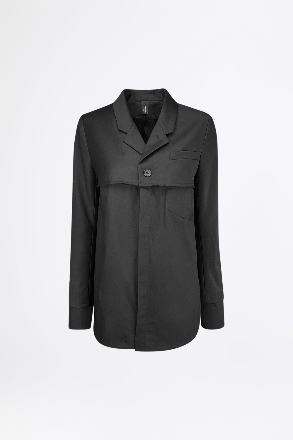 esther-perbandt-cutted-jacke-damen-schwarz-36-wolle-blazer image 2