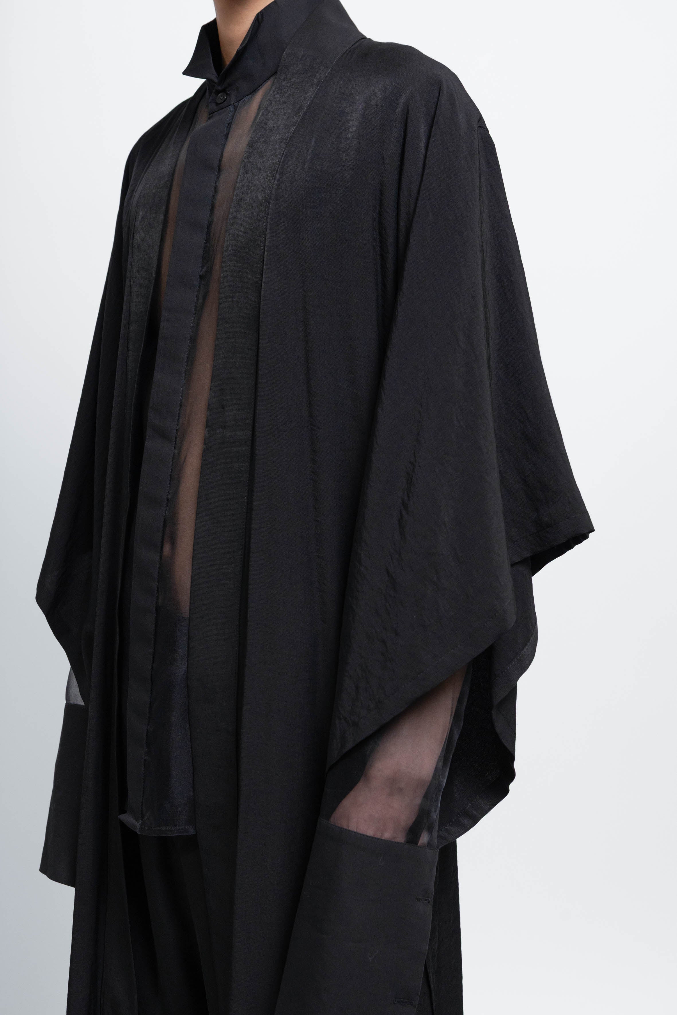 esther-perbandt-long-kimono-herren-schwarz-viskose image 6