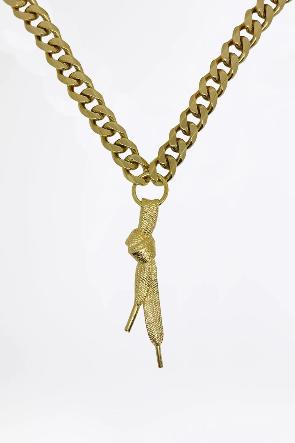 esther-perbandt-lace-halskette-gold-schwere-panzerkette image 1