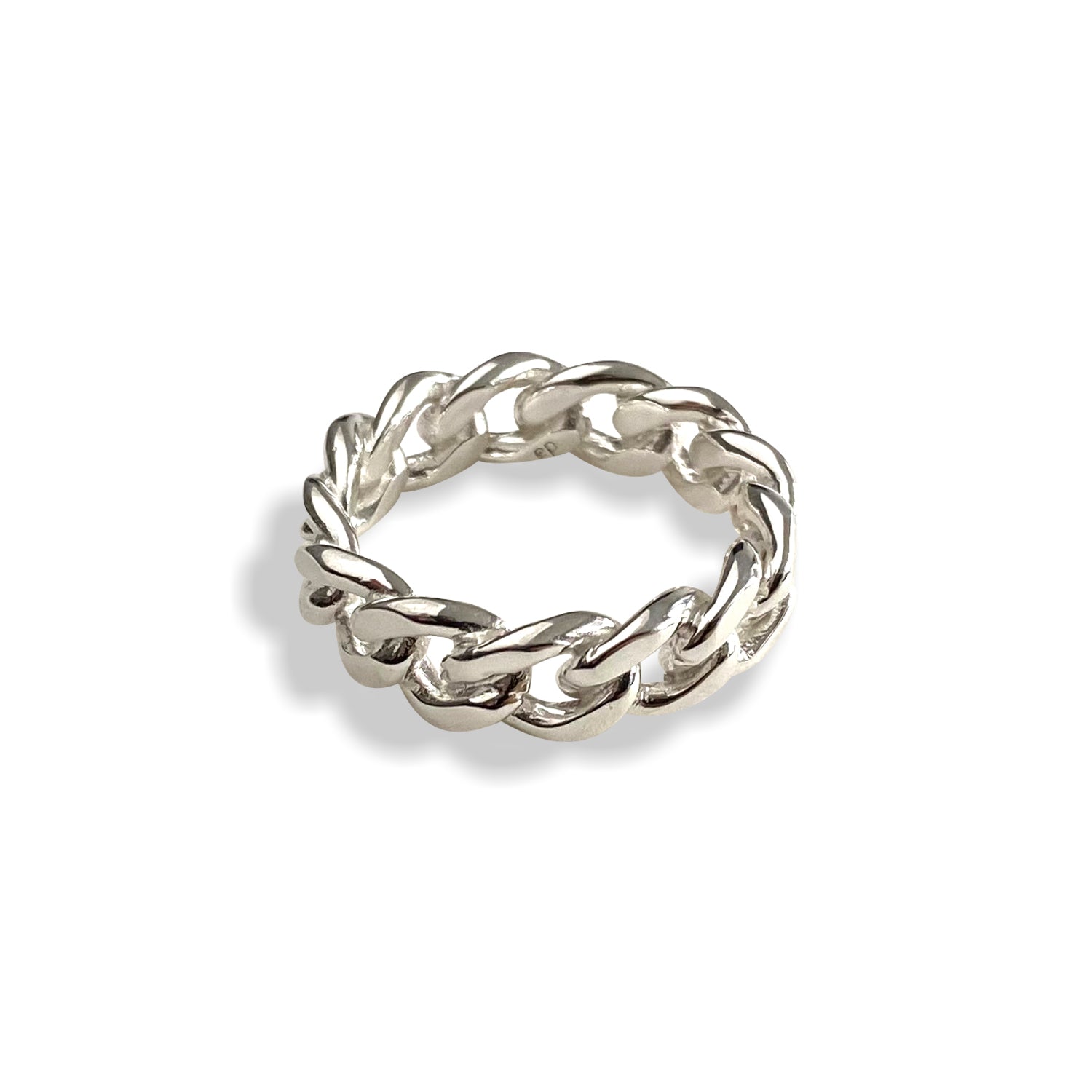 esther-perbandt-tank-chain-fine-ring-silber-edelstahl image 3