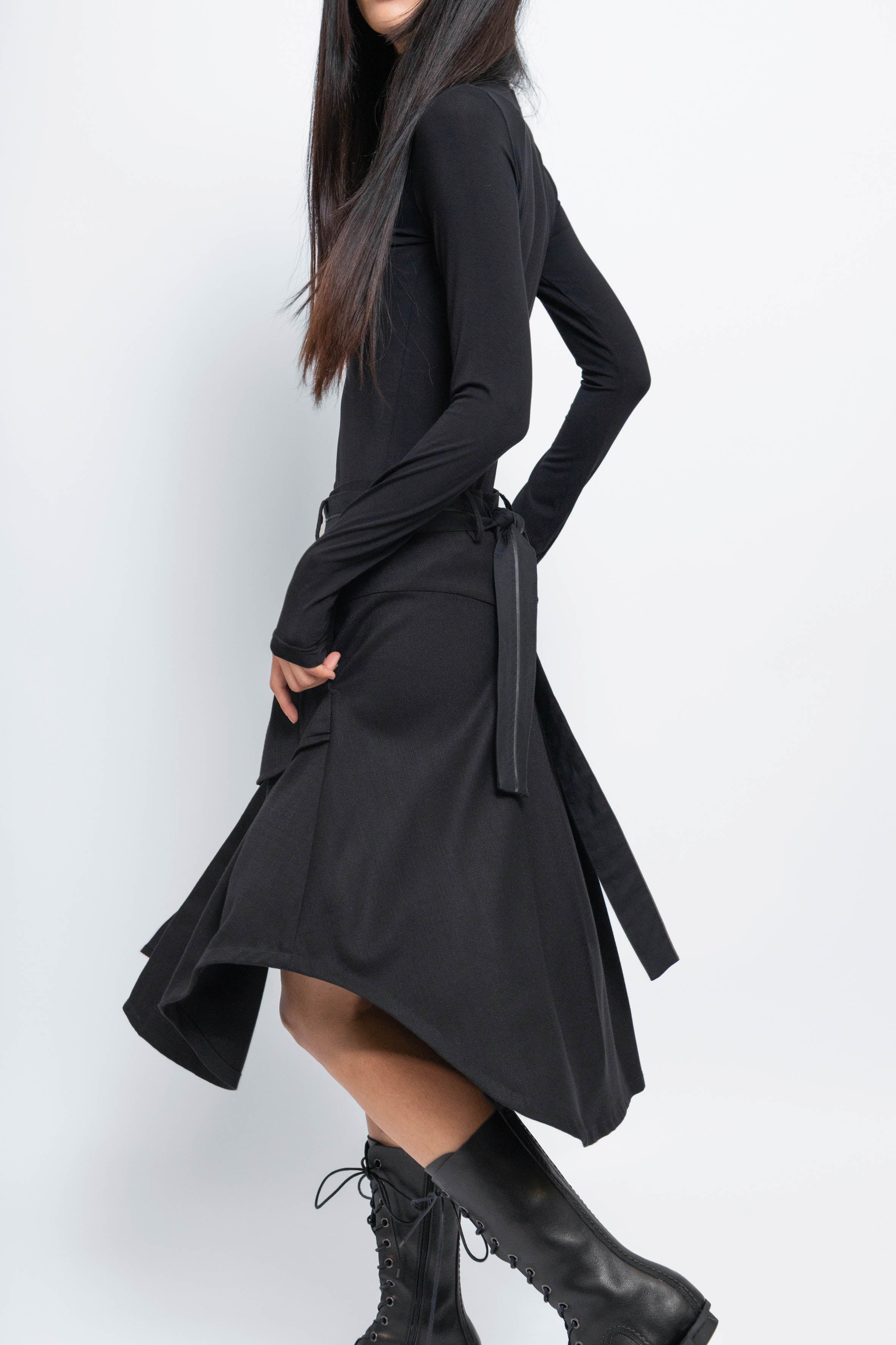 esther-perbandt-waistband-rock-schwarz-midi-damen image 8