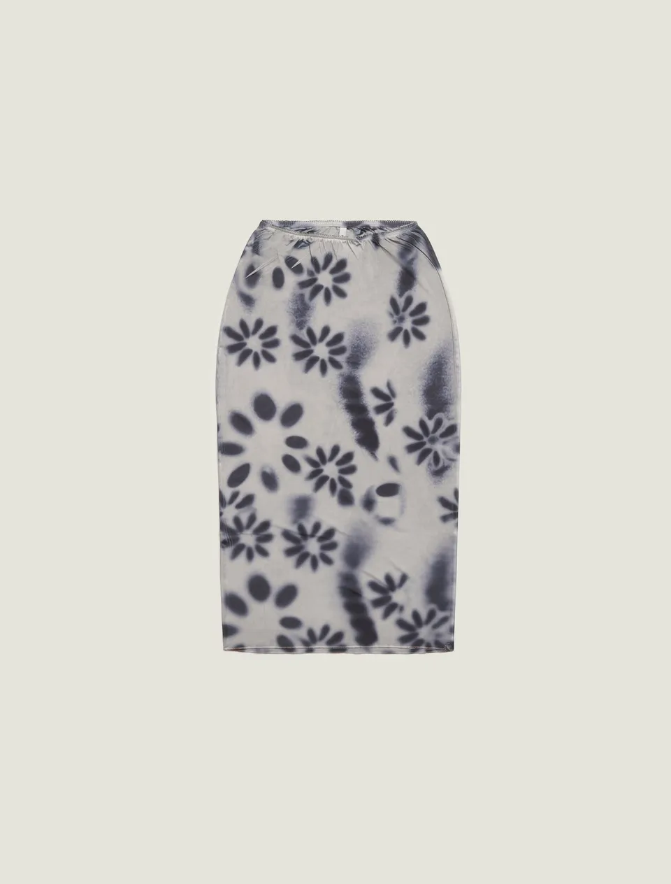 ioannes-tube-midi-skirt-rock-blumenprint-slim-fit image 1