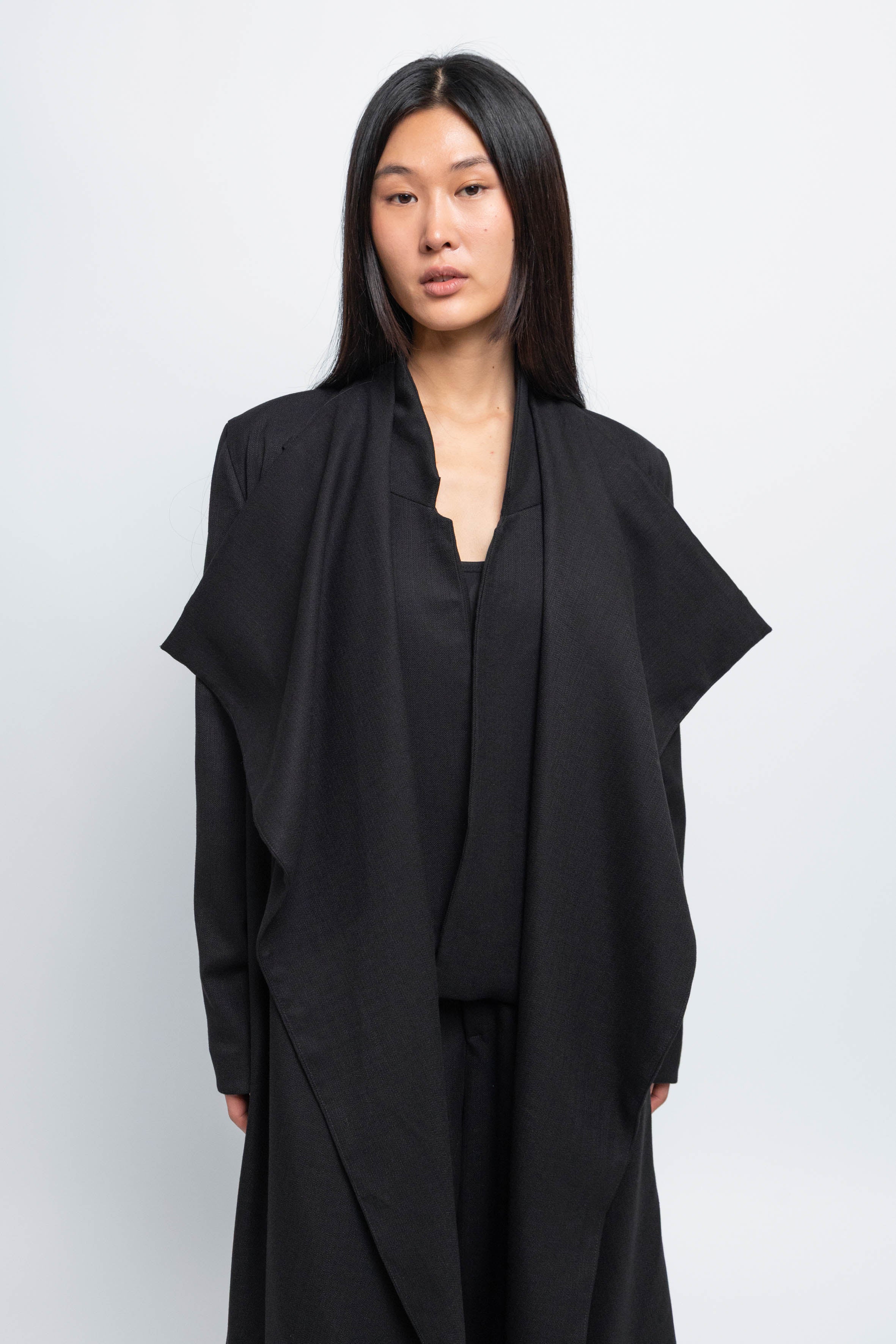 esther-perbandt-waistband-mantel-damen-schwarz-mit-g-rtel image 4