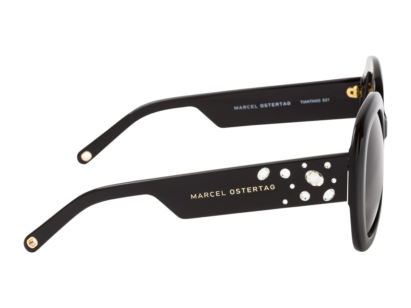marcel-ostertag-tiantang-s21-sonnenbrille-schwarz-gr-n-strass image 3