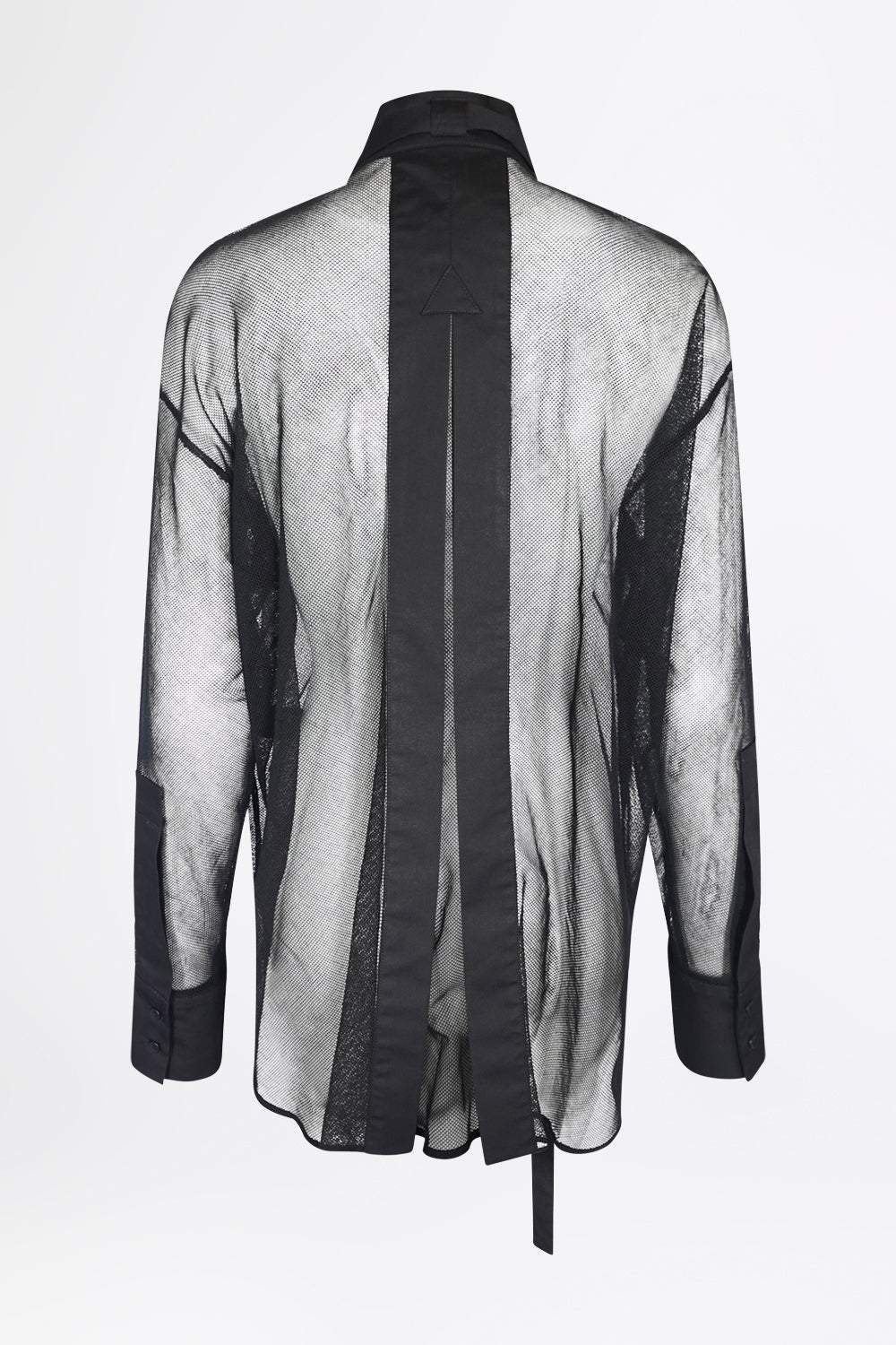 esther-perbandt-splitted-mesh-shirt-herren-schwarz-baumwolle image 3