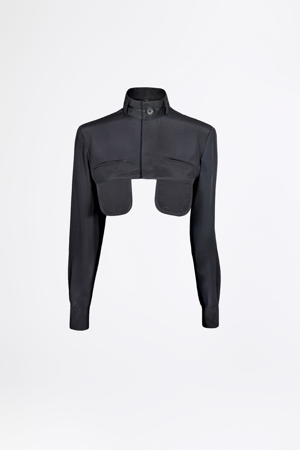 esther-perbandt-short-waistband-shirt-seide-schwarz image 2