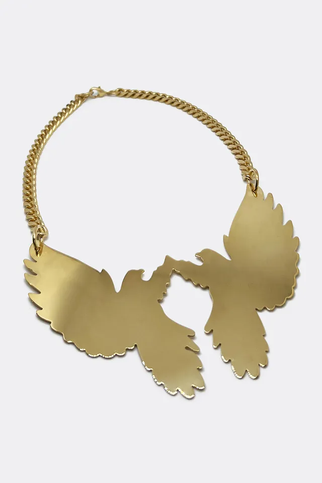 esther-perbandt-bird-kette-doppel-gold-46-cm image 1