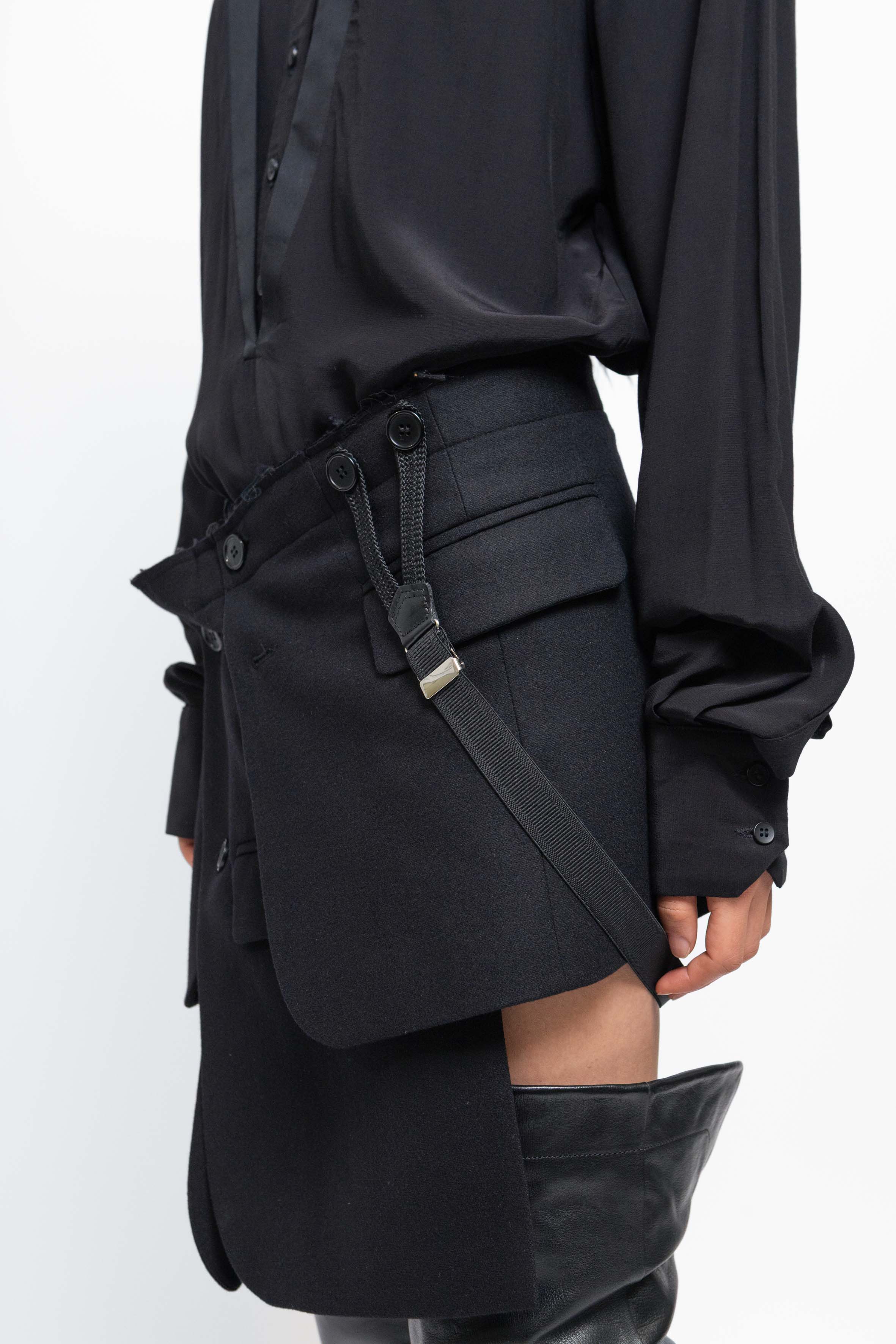 esther-perbandt-dinner-rock-damen-schwarz-asymmetrisch image 7